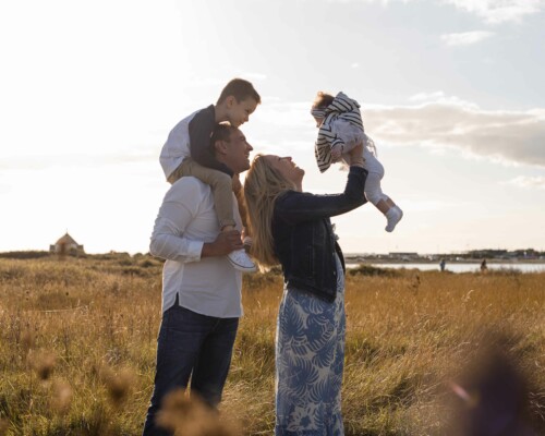 famille-coucher-de-soleil